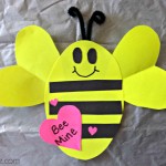 "Bee Mine" Valentine’s Day Craft For Kids