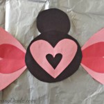 Valentines Day Heart Butterfly Craft For Kids