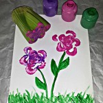 Celery Flower Stamping Craft For Kids