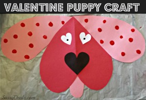 valentine dog craft