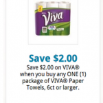Load this $2/1 E-Coupon for Viva Paper Towels 6 Ct! (Kroger & Affiliates)