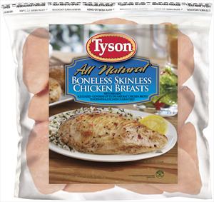 *RARE* $2.50 off One Package of Tyson Frozen Boneless Chicken Printable ...