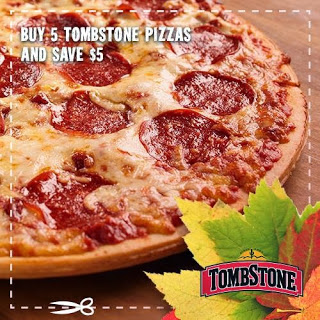 New Tombstone Frozen Pizza $5/5 Printable Coupon