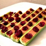 "Ants on a Log" Healthy Snack For Kids