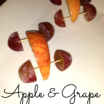 Cute Snack For Kids – Apple & Grape Cars
