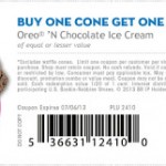 Baskin Robbins – Buy One Cone Get One Free Printable Coupon