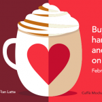 Starbucks: Buy One Handcrafted Latte, Get One Free (2/14 Only)
