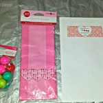 DIY Valentine’s Day Bouncy Ball Gift Bag Idea