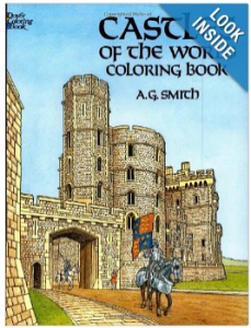 castle coloring book