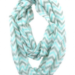 Cotton Sheer Chevron Infinity Scarves on Sale {60-70% OFF!}