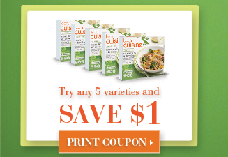 $1/5 any Lean Cuisine Varieties Printable Coupon