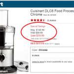 Macys: Cuisinart Food Processor, 8 Cup Chrome Only $59.99 (Reg $149.99!)