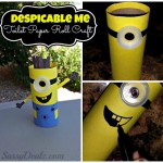 Minion Toilet Paper Roll Craft For Kids (Despicable Me)