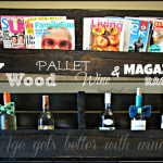 DIY: How To Make A Wine or Magazine Rack Out of a Wood Pallet (Step by Step Tutorial w/ Pictures)