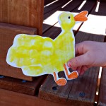 Duck Handprint Craft for Kids