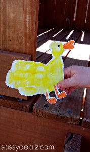 handprint duck craft