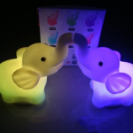 Color Changing LED Elephant Night Lights Only $3.37 + Free Shipping