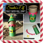 Santa’s Elf Toilet Paper Roll Craft For Kids