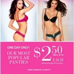 Fredericks of Hollywood – 8 Pairs of Panties for $20 + Free Shipping! (TODAY ONLY!)