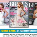FREE 1 Year Subscription to Brides Magazine