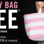 Victoria’s Secret- FREE Pink Stripe Getaway Bag w/ a $75 Purchase Online Promo Code (7/30-8/4)