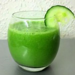 Healthy Green Smoothie Recipe {Cucumber & Lime}
