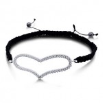 Black Laced Stone Bracelets ONLY a PENNY + $3.99 Shipping!