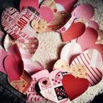 Easy Paper Heart Valentine’s Day Wreath