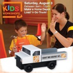 Home Depot Kid’s Workshops- Make a FREE Load ‘n Go Truck (Saturday, August 3rd)