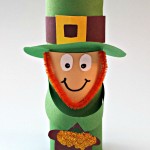 Leprechaun Toilet Paper Roll Craft For St. Patrick’s Day