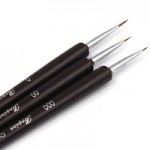 Set of 3 Professional Nail Art Brushes ONLY $1 + Free Shipping!