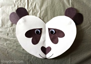 panda bear kids craft