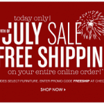 PB Teen (Pottery Barn) FREE Shipping On Your Entire Order Promo Code – TODAY ONLY
