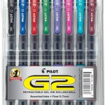 Pilot G2 Retractable Premium Gel Ink Roller Ball Pens, Fine Point, 8-Pack Just $6.82 Shipped!