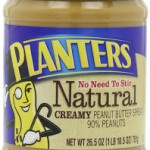 Planters Natural Creamy Peanut Butter, 26.5 Ounce (Pack of 4) ONLY $11.97 + Free Shipping w/ S&S!