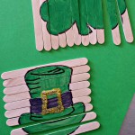 St. Patrick’s Day Popsicle Stick Craft (DIY Puzzles)