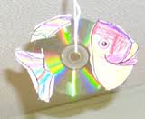 rainbow fish cd craft