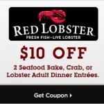 Red Lobster: $10 off 2 Seafood Adult Dinner Entrees w/ Printable Coupon (Exp 12/1)