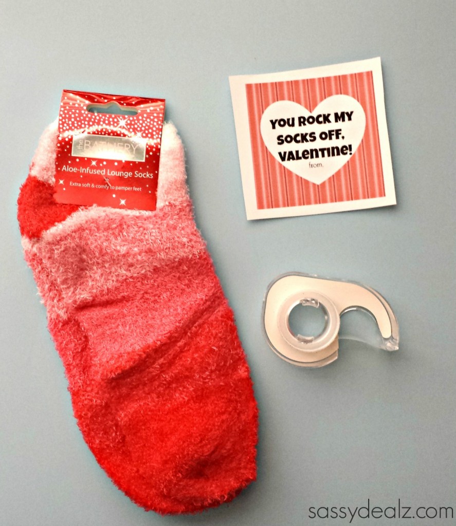 "You Rock My Socks Off!" Valentine's Day Gift Idea