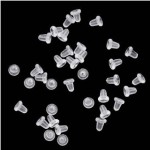 144 Clear Rubber Bullet Clutch Earring Safety Backs ONLY 86 Cents + Free Shipping (Reg $8!)
