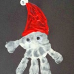 Handprint Santa Claus Craft For Kids