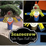 Scarecrow Toilet Paper Roll Craft For Kid’s (Halloween & Fall Idea!)