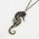 Vintage Seahorse Pendant Necklace ONLY $0.98 + Free Shipping!