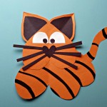 Heart Tiger Craft For Kids