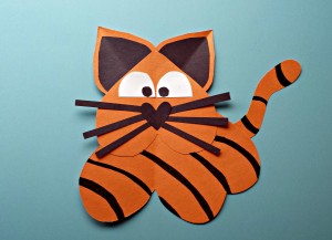 tiger paper craft