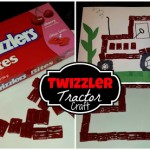 DIY: Make a Tractor out of Twizzler Bites (Cheap Kid’s Craft)