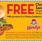 Wendy’s: Buy One Chicken Sandwich, Get One FREE w/ Printable Coupon! (Exp 12/1)