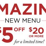 Bj’s Brewhouse Coupon: Get $5 off a $20 Purchase