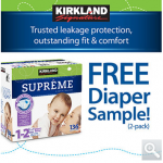 Costco Members: Get 2 FREE Kirkland Signature Diapers