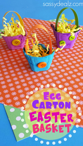 Egg Carton Easter Baskets